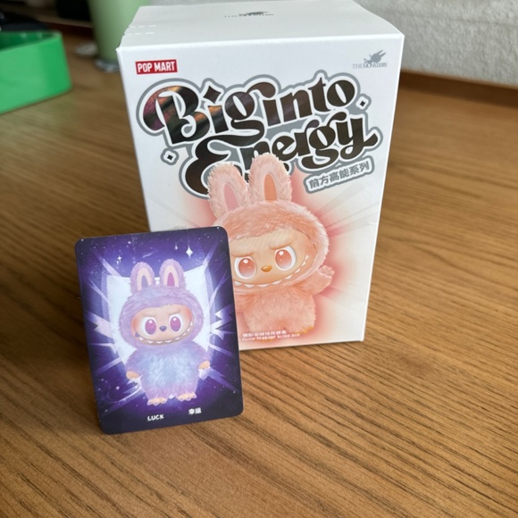 Confirmed “Luck” Big Into Energy V3 Labubu The Monsters - 100% authentic - Picture 6 of 6